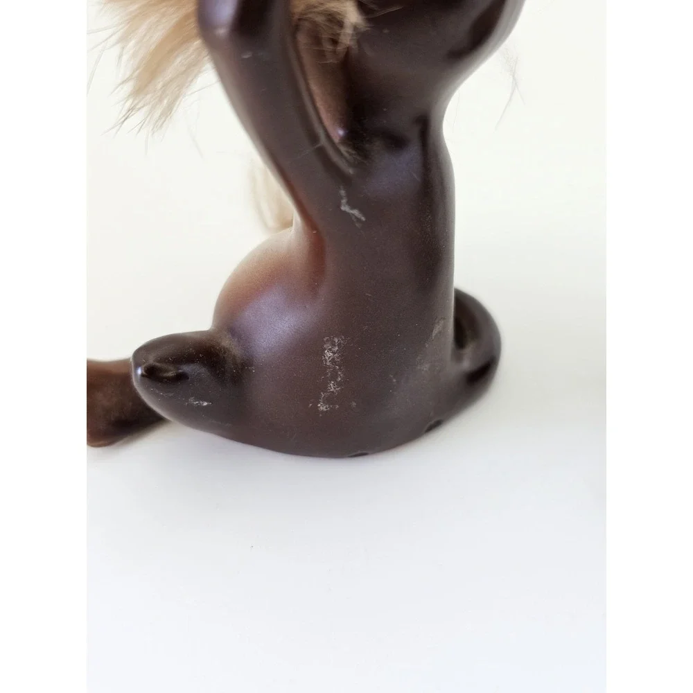 Vintage Norcrest Japan Monkey Salt & Pepper Shakers Anthropomorphic H561 w/Tags‎